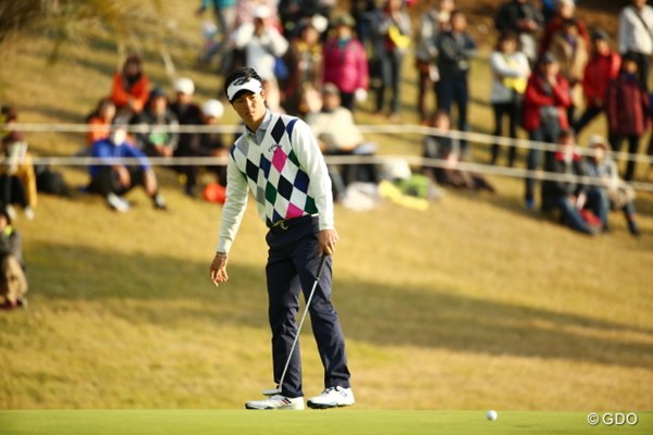 2015年 カシオワールドオープンゴルフトーナメント 3日目 石川遼 2度の3パットを含む32パット。1打差リードに詰め寄られ最終日を迎えることになった石川遼