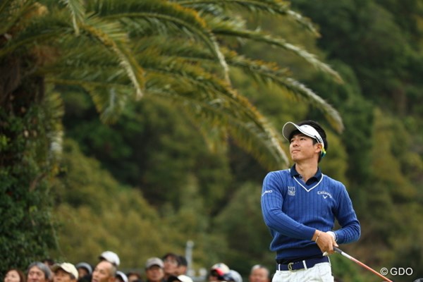 2015年 カシオワールドオープンゴルフトーナメント 最終日 石川遼 ここは遼くんも気合が入る！最終18番のティショット。