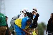 2015年 カシオワールドオープンゴルフトーナメント 最終日 ハン・ジュンゴンキャディー