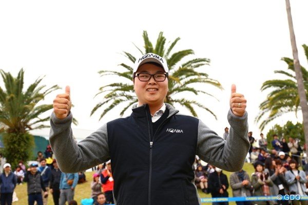 2015年 カシオワールドオープンゴルフトーナメント 最終日 ハン・ジュンゴン おめでとー！