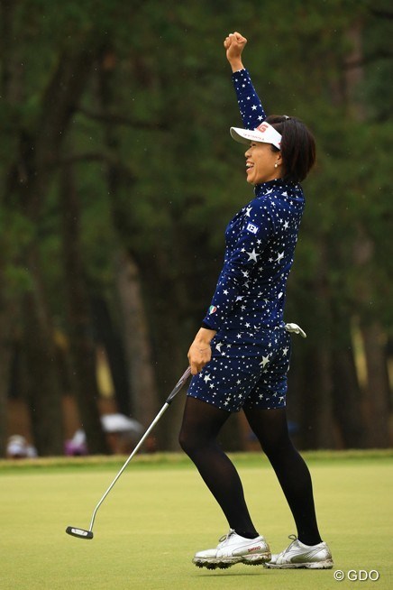 2015年 LPGAツアー選手権リコーカップ 最終日 大山志保
