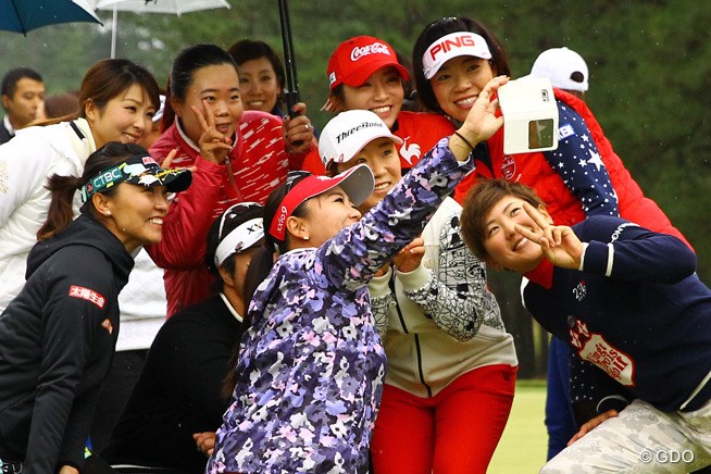 2015年 LPGAツアー選手権リコーカップ 最終日 記念撮影