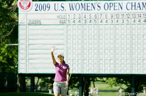 2009年 全米女子オープン 事前 上田桃子
