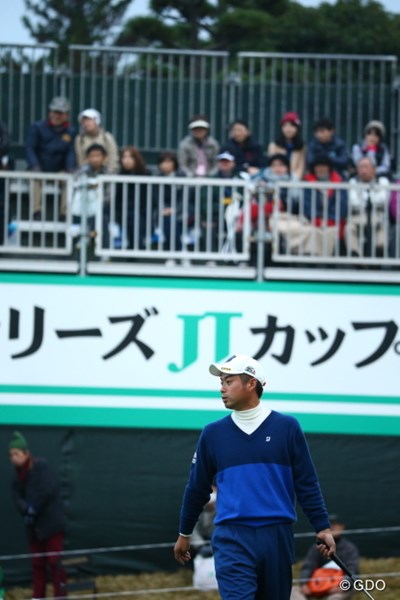 2015年 ゴルフ日本シリーズJTカップ 初日 池田勇太 いいゴルフだったと振り返った池田勇太は3アンダー発進。5位から上位を狙う
