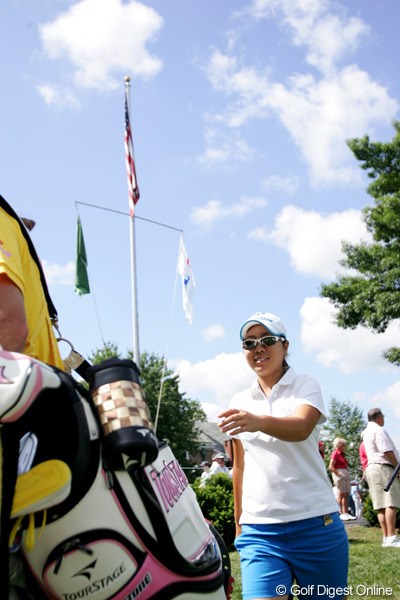 2009年 全米女子オープン 初日 宮里美香