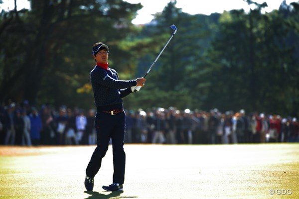 2015年 ゴルフ日本シリーズJTカップ 3日目 石川遼 単独首位で自身初メジャータイトルに突き進む石川遼だが、その心情は意外な思いで占められている