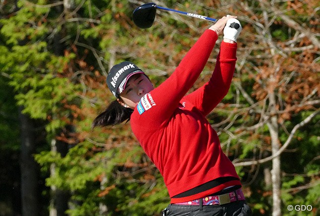 2015年 LPGA新人戦 加賀電子カップ 初日 武尾咲希