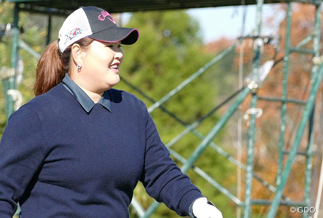2015年 LPGA新人戦 加賀電子カップ 初日 鈴木麻綾