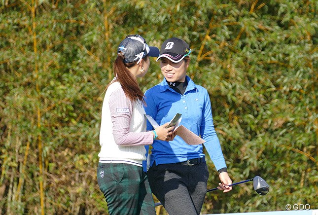 2015年 LPGA新人戦加賀電子カップ 最終日 岡山絵里＆種子田香夏