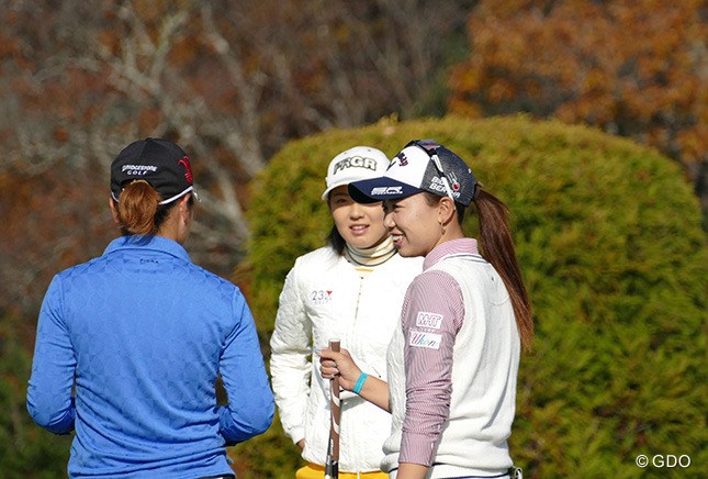 2015年 LPGA新人戦加賀電子カップ 最終日 種子田香夏＆辻梨恵＆岡山絵里