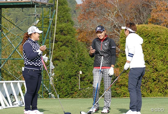 2015年 LPGA新人戦加賀電子カップ 最終日 鈴木麻綾＆安納昭江＆野澤真央