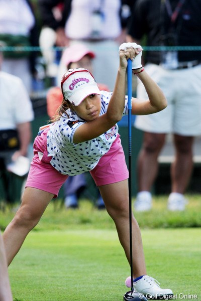 2009年 全米女子オープン 2日目 上田桃子