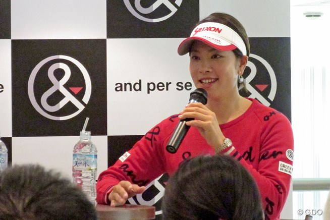 2015年 Hitachi 3Tours Championship 事前 森田理香子