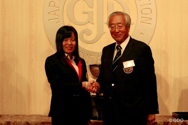 2015年 JGAナショナルチーム慰労会・ノムラカップ祝勝会 勝みなみ