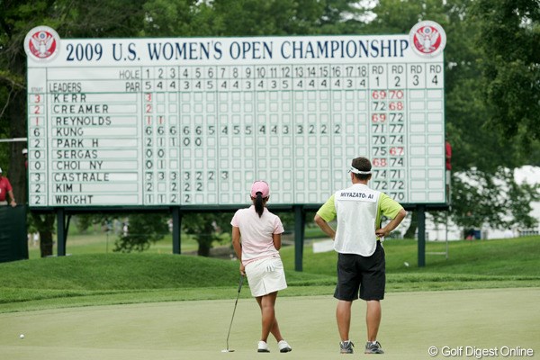 2009年 全米女子オープン 3日目 宮里藍