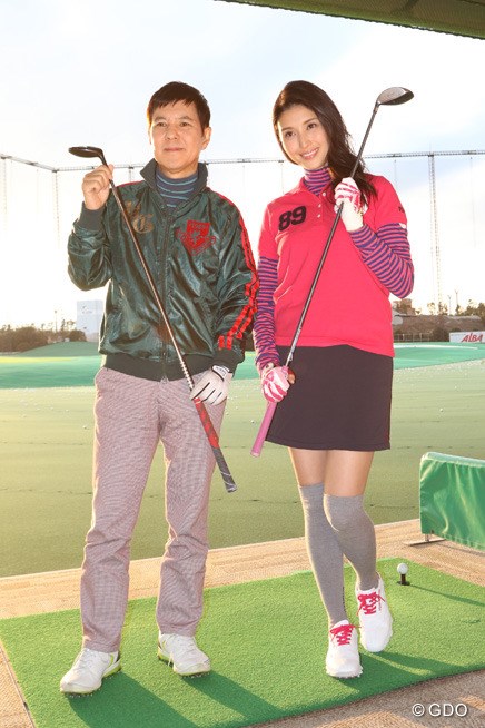 2016年 LPGA女子ゴルフツアー2016開幕スペシャル 橋本マナミ、関根勤