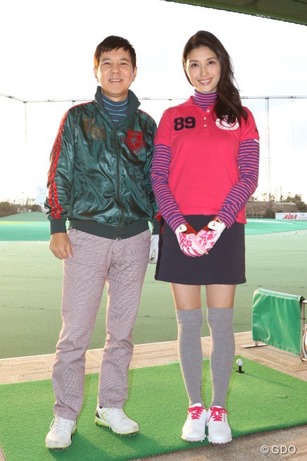 2016年 LPGA女子ゴルフツアー2016開幕スペシャル 橋本マナミ、関根勤