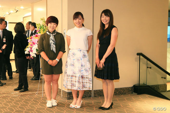 貴重フォト ドレスアップ姿の選手たちを大公開！／ダイキンオーキッド前夜祭