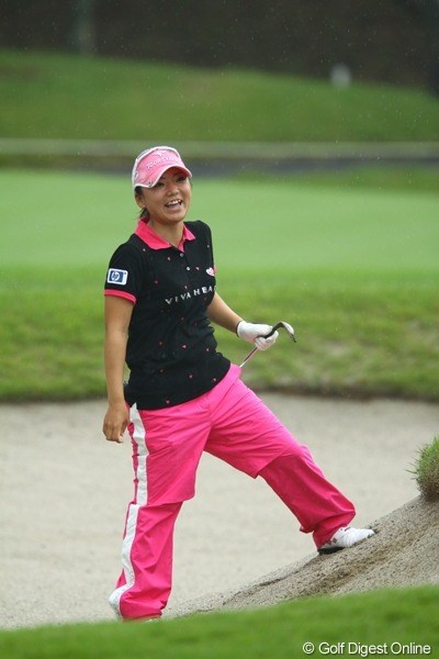 2009年 スタンレーレディスゴルフトーナメント 初日 有村智恵 初の海外メジャーを間近に控え、プレーもモチベーションも上昇中！