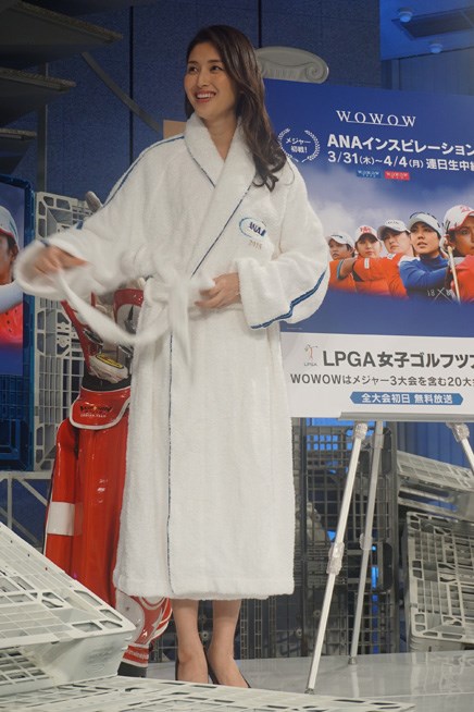 2016年 「LPGA女子ゴルフツアー観戦ナビ メジャー初戦スペシャル」 橋本マナミ