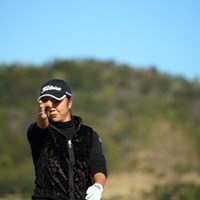 私、指の先からビームが出ます。 2016年 ヨコハマタイヤゴルフトーナメント PRGRレディスカップ 2日目 三塚優子
