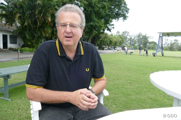 リオデジャネイロゴルフ連盟のマリオ・バヨウト会長 イタニャンガGCのメンバーでありリオデジャネイロゴルフ連盟の会長であるマリオ・バヨウト氏