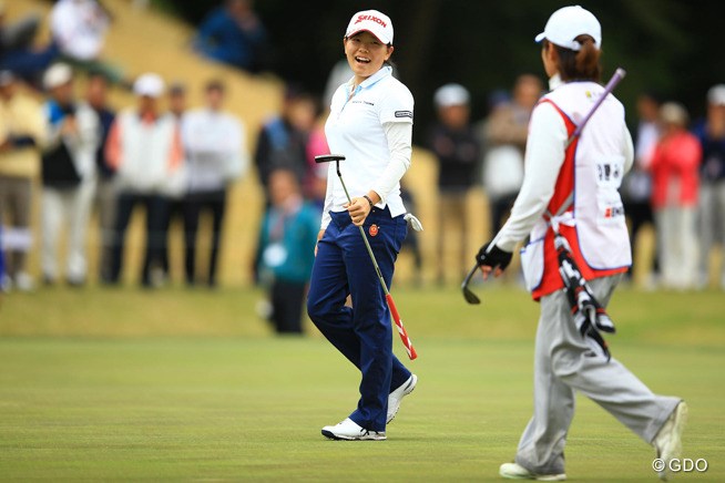 2016年 Tポイントレディス ゴルフトーナメント 2日目 勝みなみ（アマ）