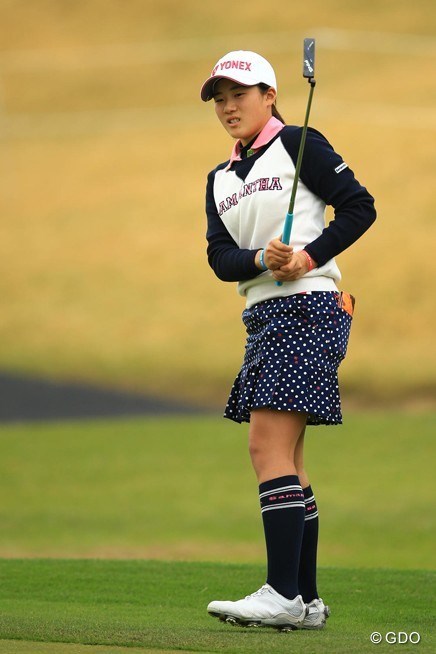2016年 Tポイントレディス ゴルフトーナメント 2日目 山口すず夏（アマ）