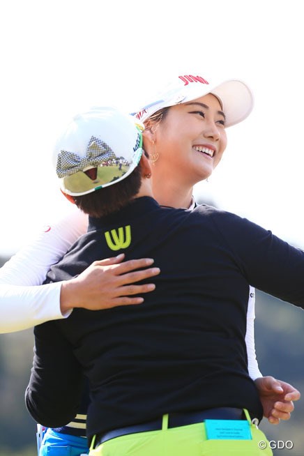 2016年 アクサレディスゴルフトーナメント in MIYAZAKI 最終日 キム・ハヌル、申ジエ