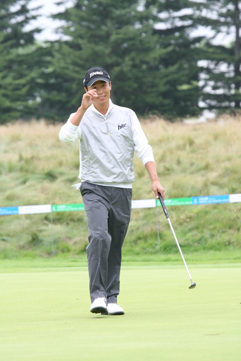 2009年 長嶋茂雄 INVITATIONAL セガサミーカップゴルフトーナメント 初日 I.J.ジャン