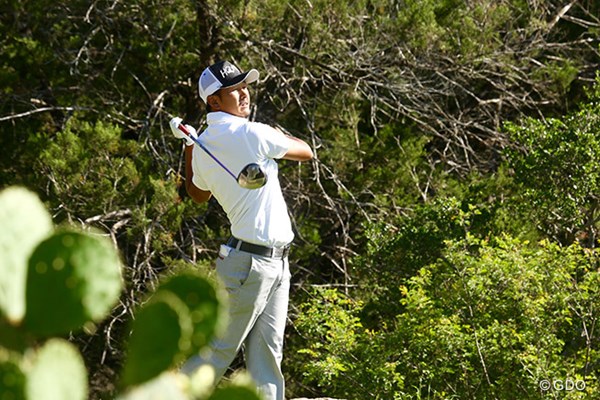 2016年 バレロテキサスオープン 2日目 岩田寛 岩田寛が予選通過をかけ第2ラウンドをプレー