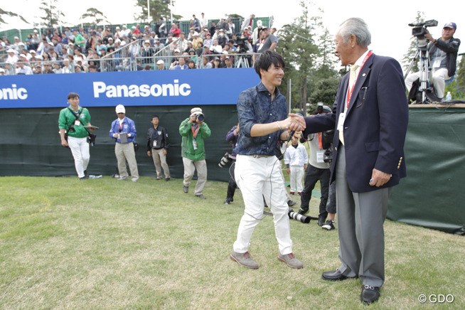 2016年 パナソニックオープンゴルフチャンピオンシップ 3日目 石川遼 青木功