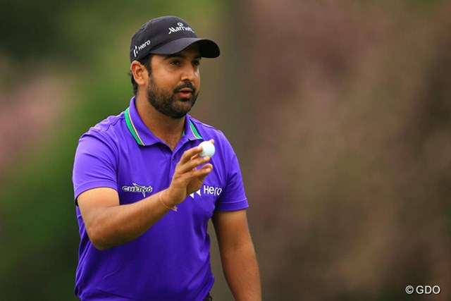 自慢のヒゲの 理由 とは インドの34歳新婚選手が王手 国内男子ツアー Jgto Gdo ゴルフダイジェスト オンライン