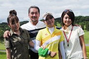 2009年 LPGAプロテスト 竹村真琴、父、姉2人