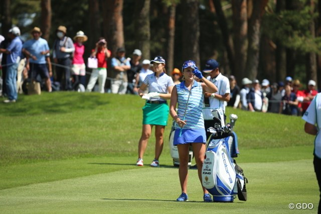 国産飛ばし屋 渡邉彩香が脱帽 トンプソンとの飛距離差は 国内女子ツアー Lpga Gdo ゴルフダイジェスト オンライン 国産飛ばし屋 渡邉彩香が脱帽 トンプソンとの飛距離差は 国内女子ツアー Lpga Gdo ゴルフダイジェスト オンライン