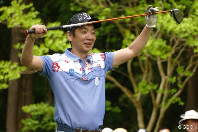 2016年 ザ・レジェンド・チャリティプロアマトーナメント 初日 宮根誠司さん