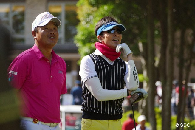 2016年 ザ・レジェンド・チャリティプロアマトーナメント 最終日 小田孔明 郷ひろみさん