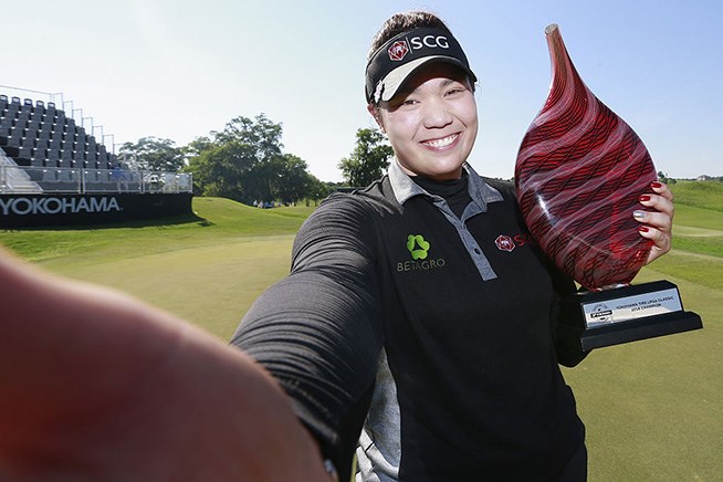 2016年 ヨコハマタイヤLPGAクラシック 最終日 アリヤ・ジュタヌガン