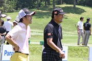 2016年 関西オープンゴルフ選手権競技 事前 中嶋常幸 中島マサオ