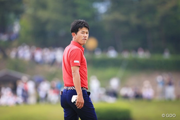 しかめっ面で18番を後に 2016年 関西オープンゴルフ選手権競技 最終日 近藤共弘