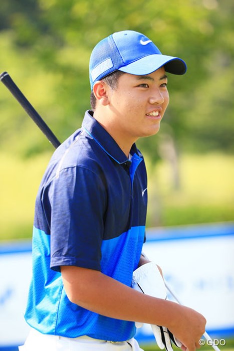 緊張から解放？ 2016年 関西オープンゴルフ選手権競技 最終日 三田真弘
