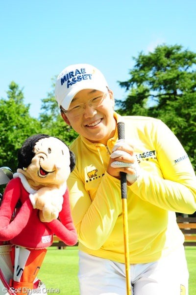 2009年 アクサレディスゴルフトーナメント事前 申智愛