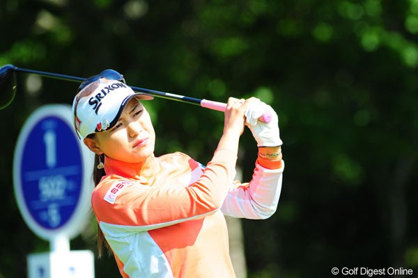 2009年 アクサレディスゴルフトーナメント事前 横峯さくら