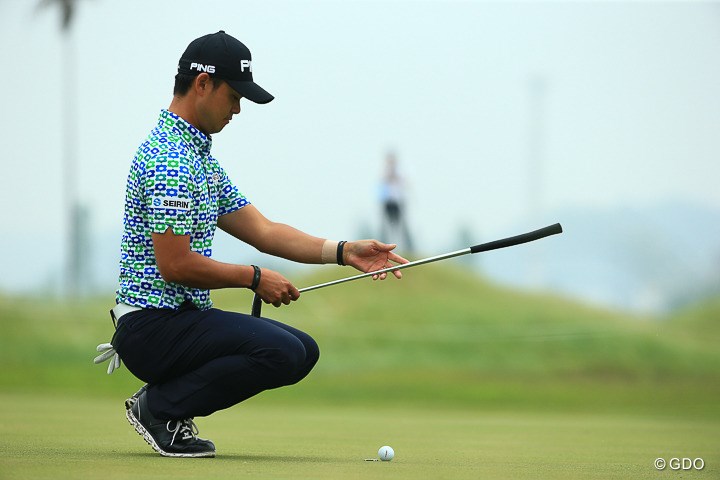 剣道で言う蹲踞 そんきょ 16年 全英への道 ミズノオープン 最終日 高柳直人 フォトギャラリー Gdo