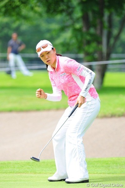 2009年 アクサレディスゴルフトーナメント初日 大山志保