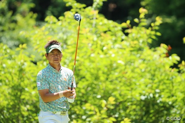 2016年 日本ゴルフツアー選手権 森ビルカップ Shishido Hills 初日 藤田寛之 ベテランの藤田寛之は難セッティングの中で首位と1打差5位発進を決めた
