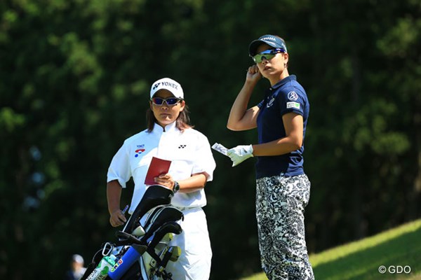 2016年 ヨネックスレディスゴルフトーナメント 初日 森田理香子 出遅れちゃったかな