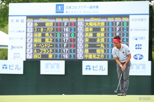 2016年 日本ゴルフツアー選手権 森ビルカップ Shishido Hills 3日目 藤田寛之 最終日は激戦必至。4位タイから逆転優勝を狙う藤田寛之