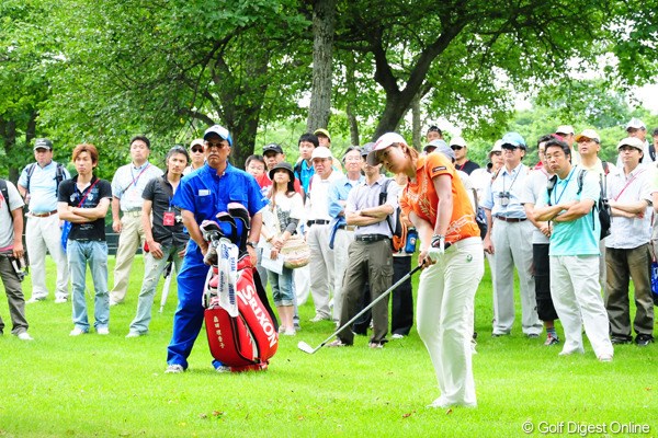 2009年 アクサレディスゴルフトーナメント最終日 森田理香子