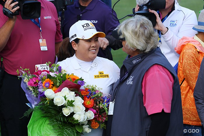 朴仁妃が史上最年少で「LPGA殿堂入り」 2016年 KPMG女子PGA選手権 初日 朴仁妃